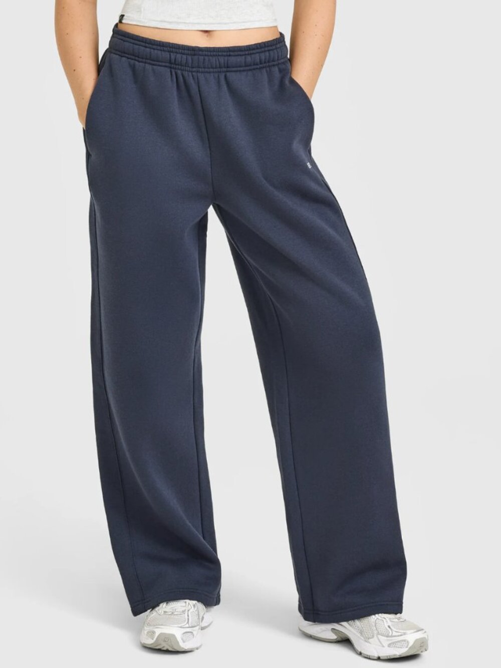 Oner Active Foundations Cosy Straight-Leg Joggers In True Blue Women's Large NWT